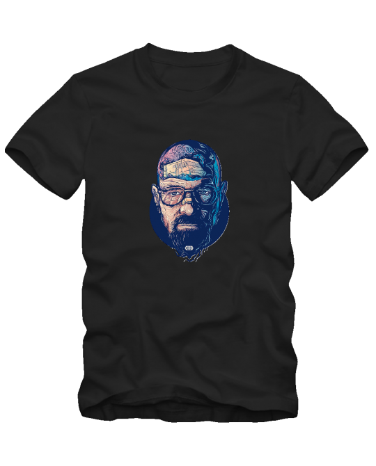 Marškinėliai Heisenberg head